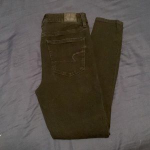 American Eagle Super High Rise Jegging